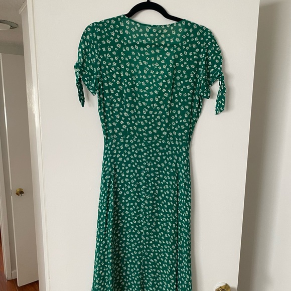 Reformation Green Rosalinda Dress - Picture 4 of 6